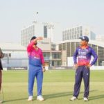 आइसिसी विश्वकप क्रिकेट लिग–२ : युएईविरुद्ध नेपालले ब्याटिङ गर्दै