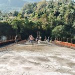 भुरुङ्दीखोलामा पुल निर्माणको अन्तिम चरणमा